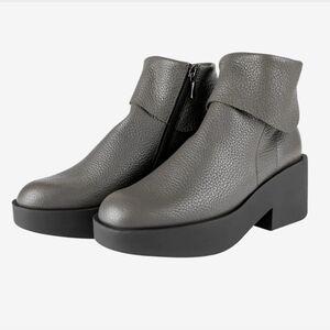 Arche | Leather Ankle Platform Boots, Size 6